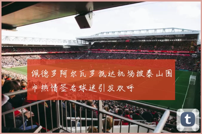 佩德罗阿尔瓦罗抵达机场披泰山围巾热情签名球迷引发欢呼